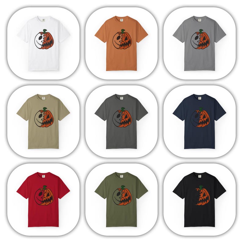 Jack Skellington Halloween T-shirt, Pumpkin Face Tee, Halloween Parent Shirt, Nightmare Before Christmas, Fall Fashion, Jack O Lantern Shirt image 5