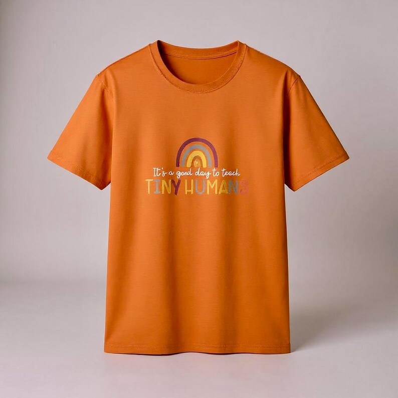 Funny Teacher Apparel, Elementary School T-Shirt, Teaching Tiny Humans, Educator Gift, Teaching Tee, Back to School Shirt, Classroom Shirt image 4