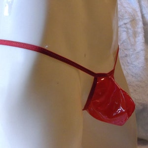 Tanga transparente de PVC MICRO APOLLO Rocket para hombre, estilo nudista, transparente, para fetiches, fantasías, entretenimiento, exótico, 7 colores