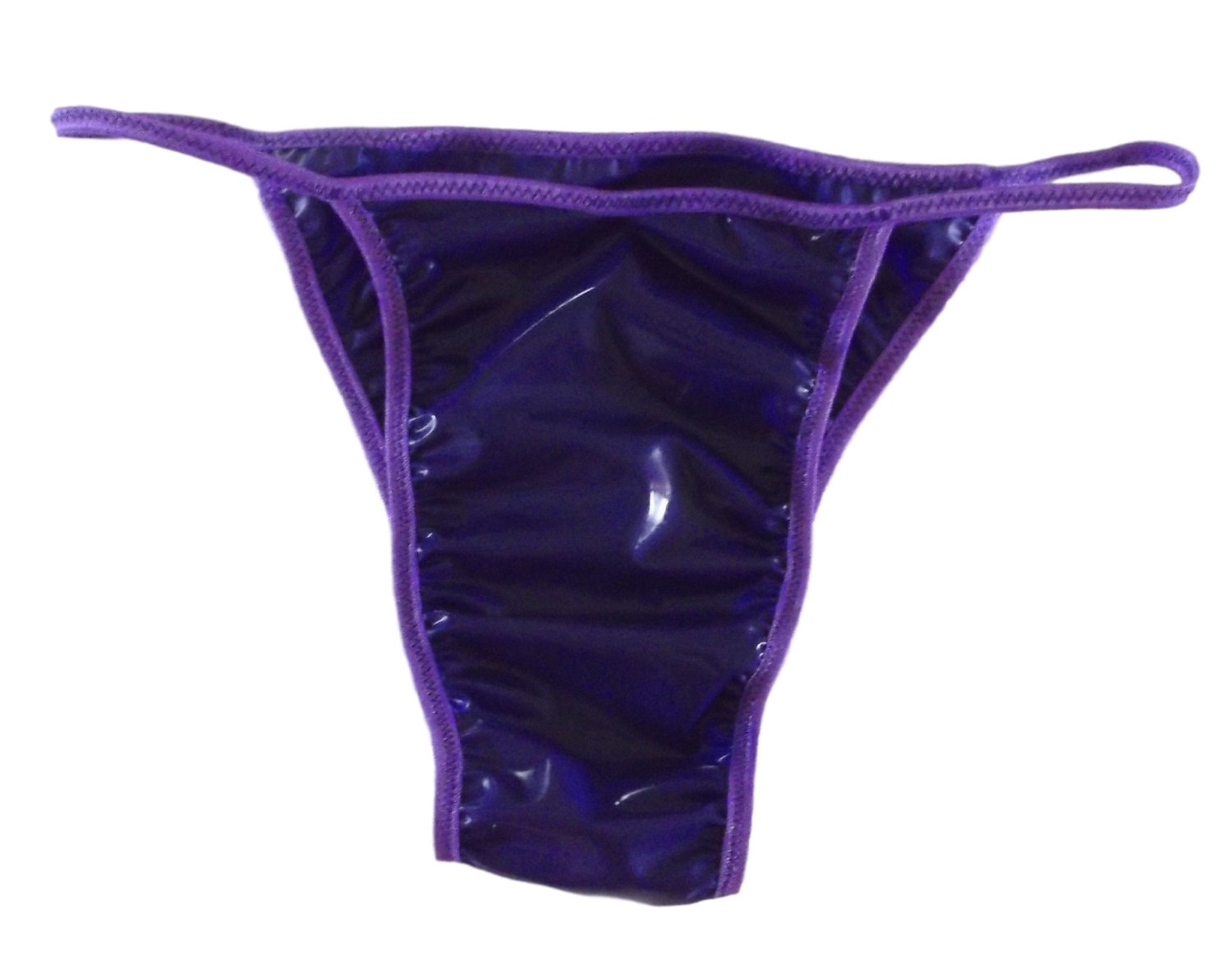 Men's HALF Back Brazilian Bikini LATEX Rubber Shiny Jelly Etsy 日本