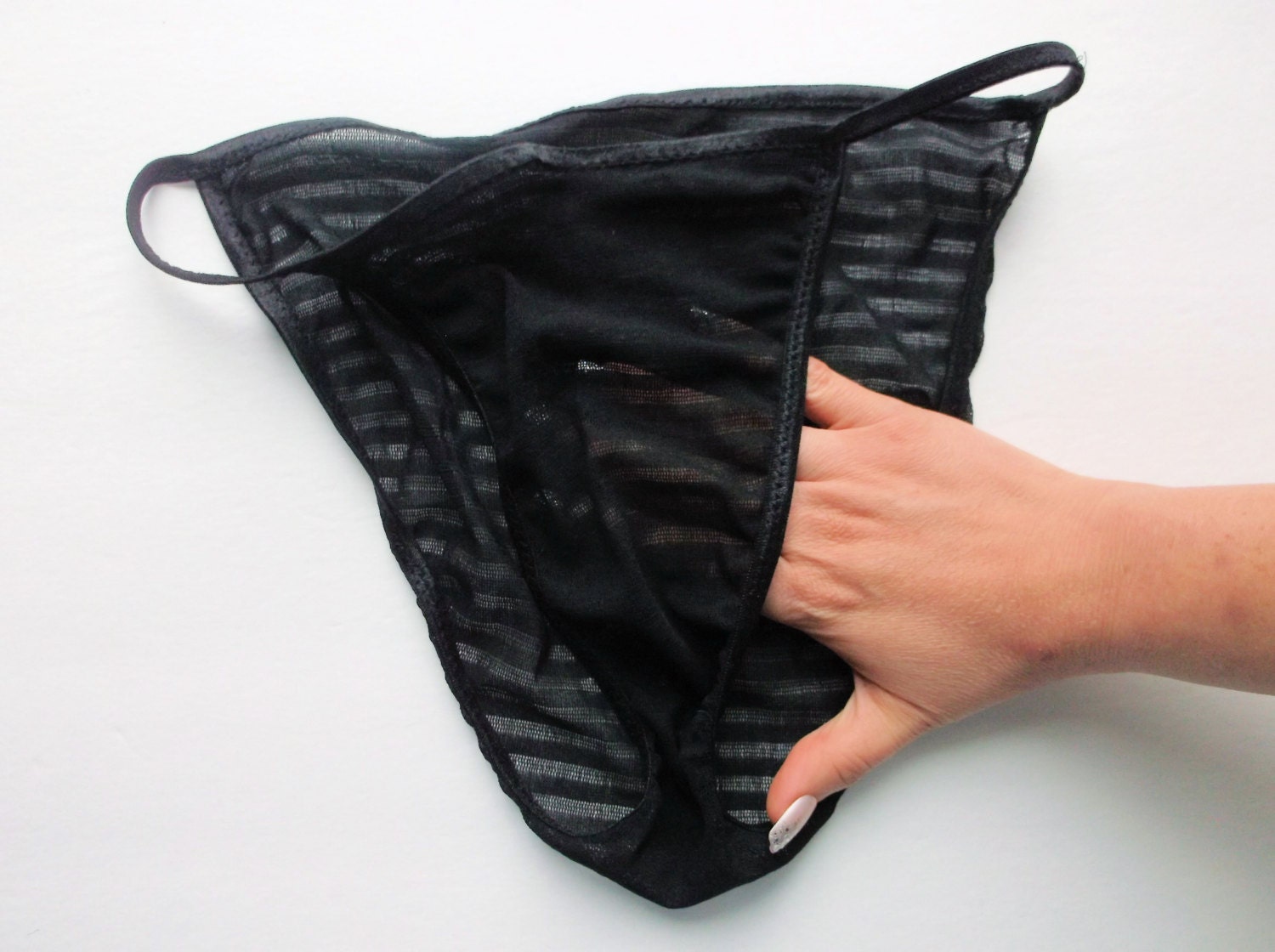 Mens String Bikini Seamless BODY HUGGER Underwear Sheer Naked Etsy