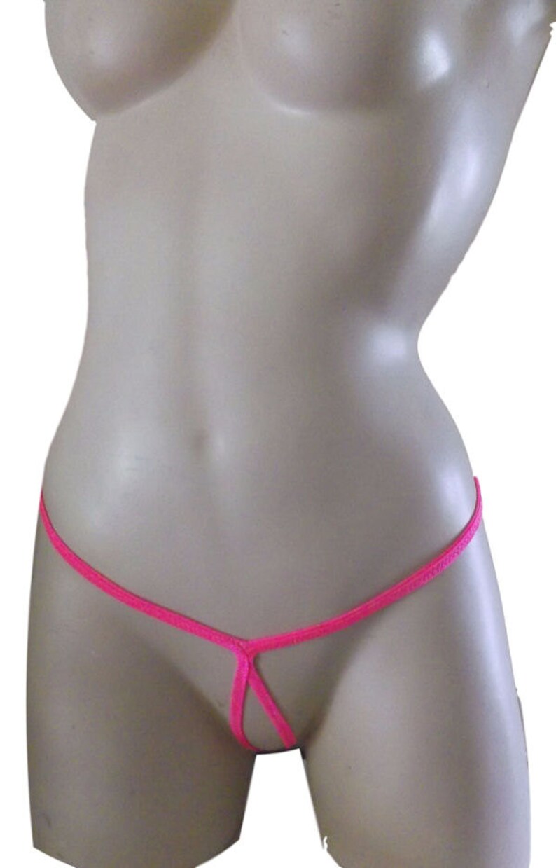 Unisex Crotchless Sexy G String Panty Underwear Mature Adult Exotic Erotic many colors, all sizes 