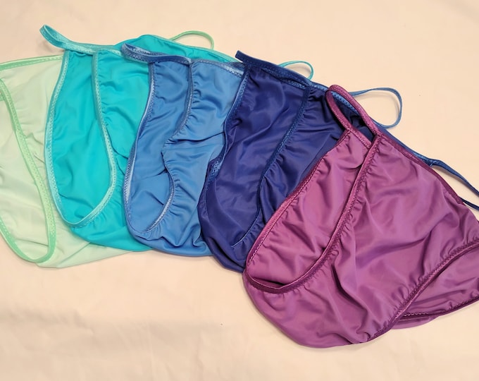 Men's String Bikini Seamless BODY Hugger Underwear Low Tight Lingerie Intimates Light Weight