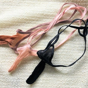 Men's Super Stretchy Push Out Stocking Thong Micro MISSILE Torpedo Barrel Comfy Unique Fun Sexy AIR LIGHT Shadow Cock 3 Colors