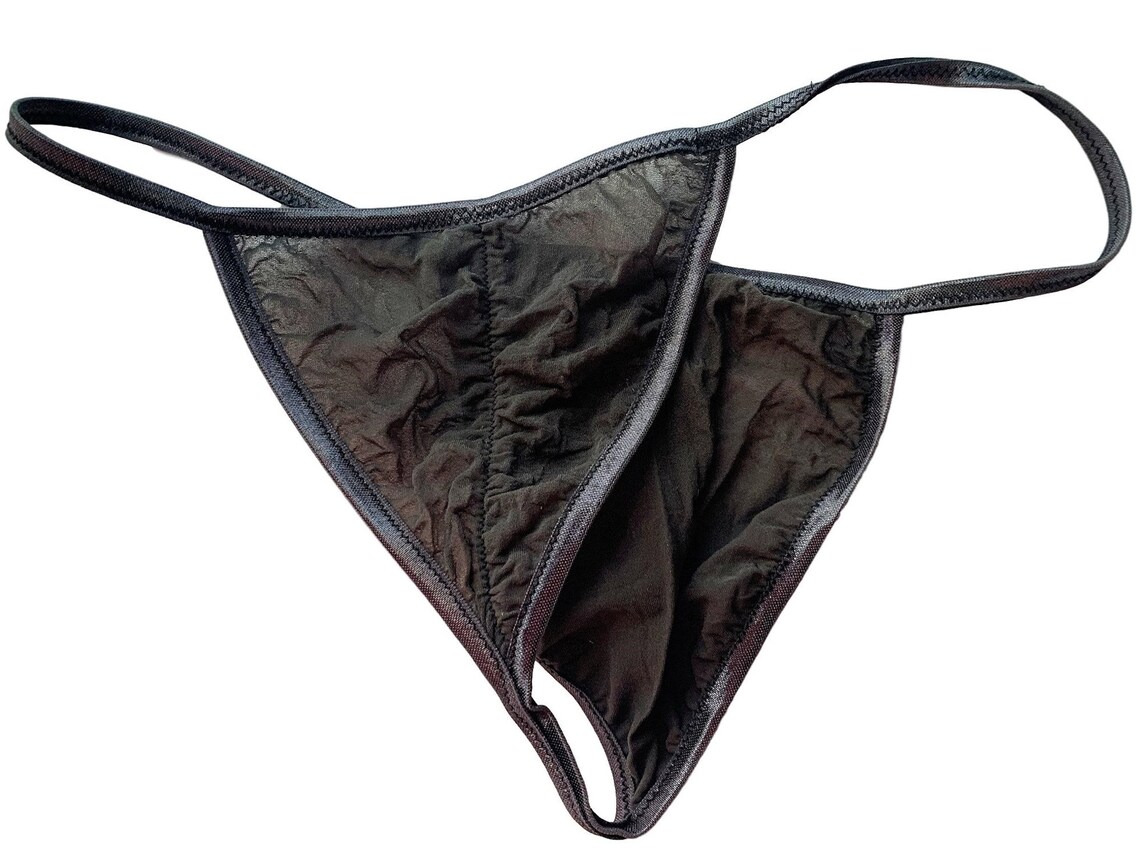 Men's String Bikini Brief G String Butt Hugger Ruched Etsy