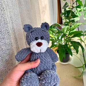 Handmade Toy Bear Crochet Tutorial - PDF Pattern Instructions