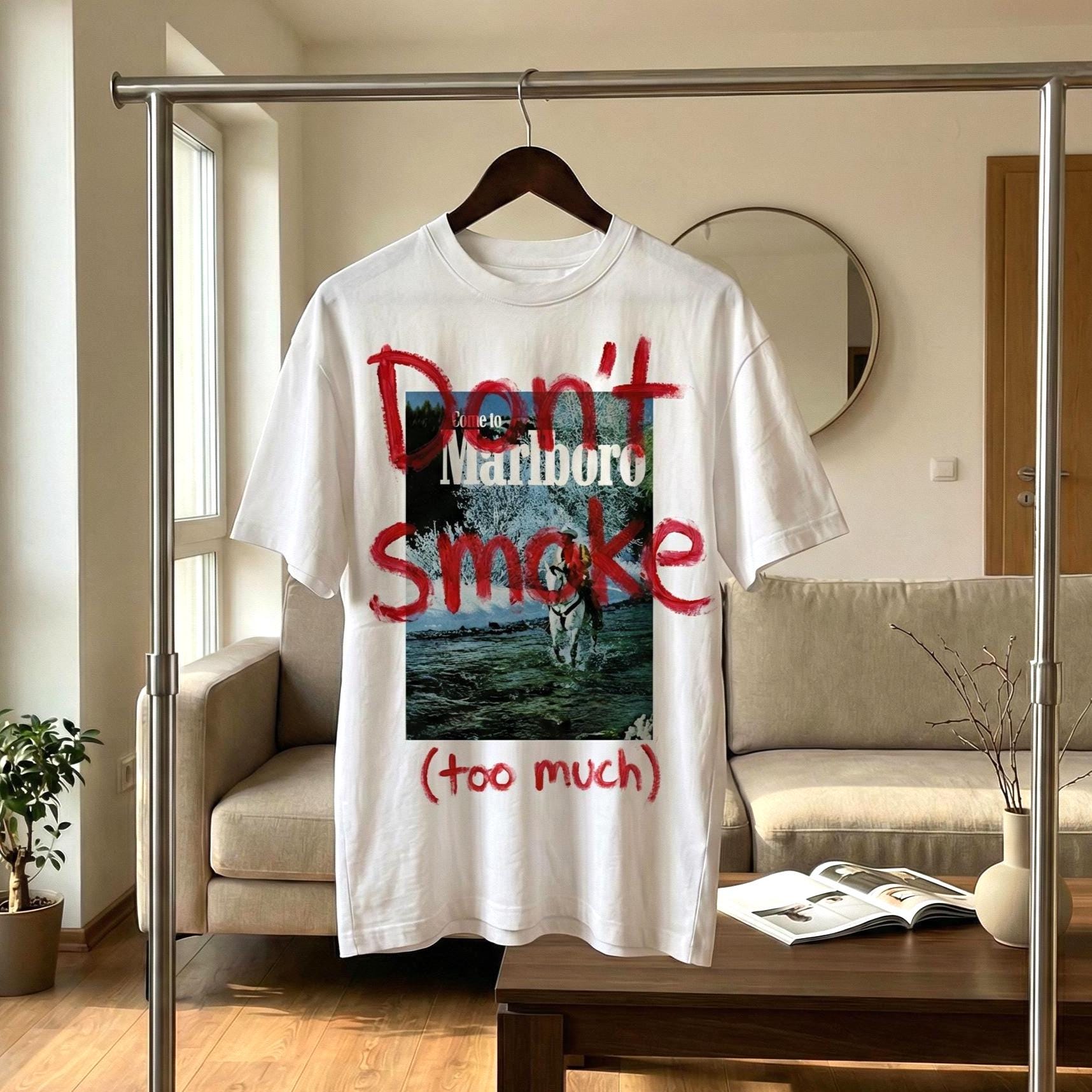 marlboro cigarettes apparel Marlboro Cigarette T