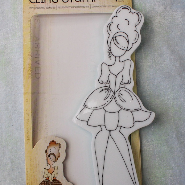 Julie Nutting Mindy Doll Cling Stamp