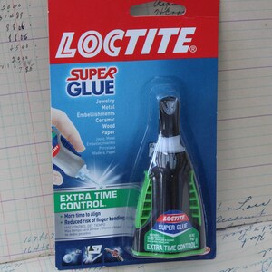 Loctite super glue with extra control time adhesive glue 4g