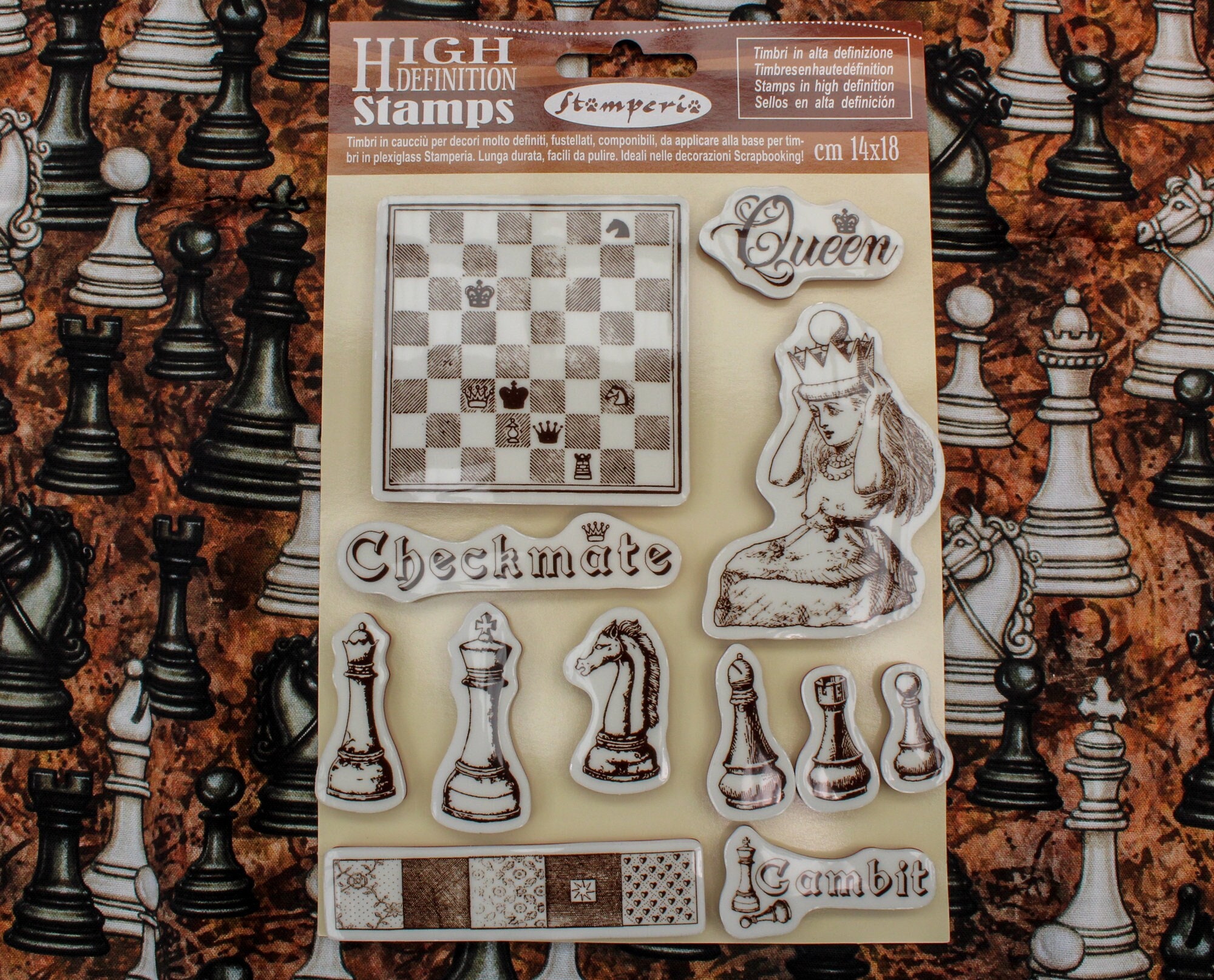 Alice in wonderland chess set - Etsy 日本