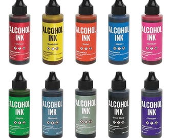 2oz Alcohol ink bottles Tim Holtz Ranger