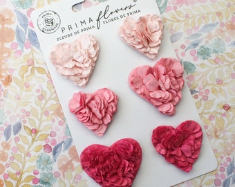 Prima Flowers with love collection all the hearts