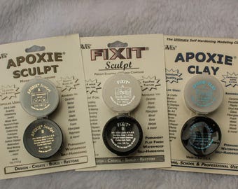 Aves Apoxie Clay Apoxie Sculpt or Fix It Adhesive Putty