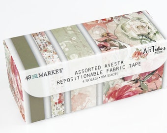 FABRIC Tape 49 and Market ART Options Avesta 4 rolls 5m each