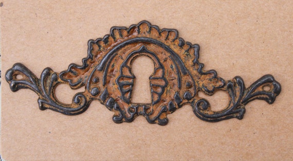 New 2 Escutcheon Decorative Key Holes Cover By Prima