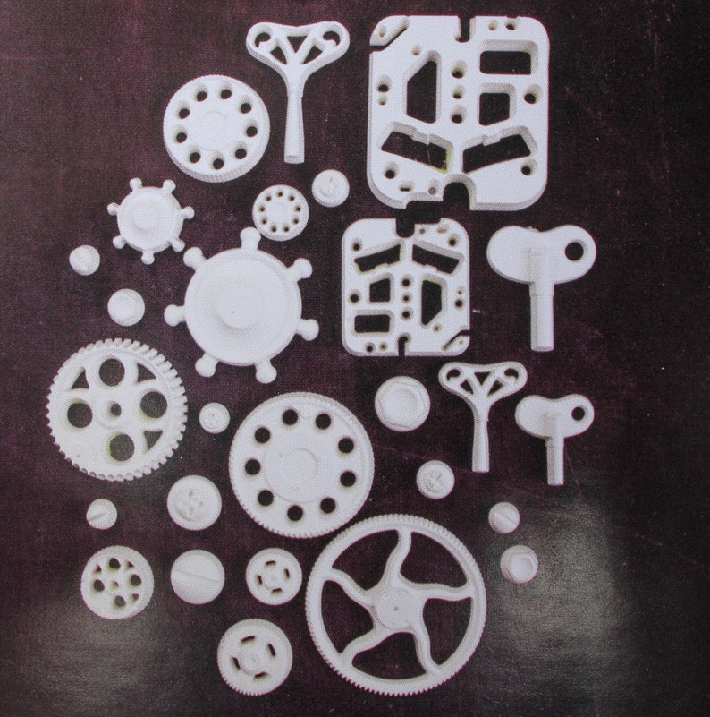 Mechanica Molds Steampunk Gears Finnabair Silicone for resin clay food safe chocolate image 1