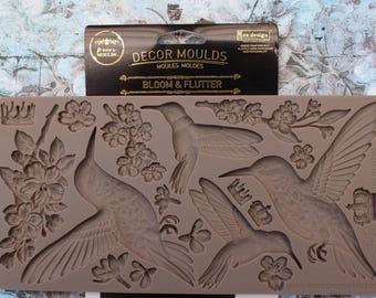 Kolibri Mould redesign Silikonform für Schokolade lebensmittelecht Prima Bloom & Flutter
