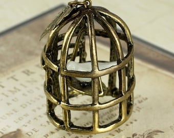Tiny Birdcage Trinket 1.75 inch Prima