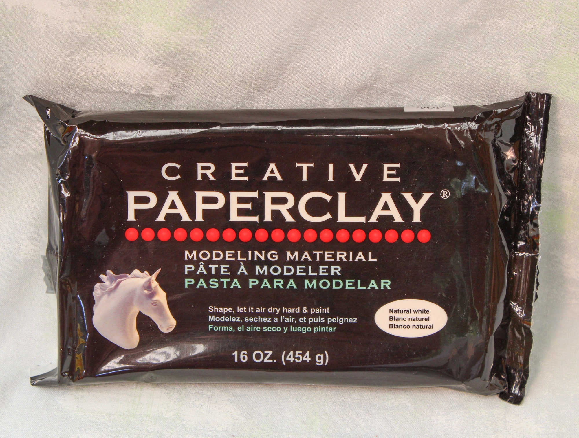 16 Oz Creative Paperclay Modeling Material Sculpting Clay Air Dry Clay 