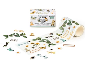 Washi tape stickers Happy Days by 49 and Market