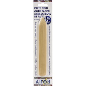 Bambus Scoring Tool Set Knochen Ordner Papier Creaser Polierwerkzeug New Rub ons AITOH