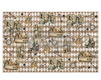 Tissue Paper Mad Hatter's Muse 19.5 x 30 inches