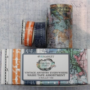 49 And Market Washi Tape-Vintage Artistry Wedgewood