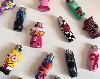 Custom lighter case for clipper , personalised gift for Smokers