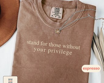 Comfort Colors Social Justice T-Shirt, Activist Gift