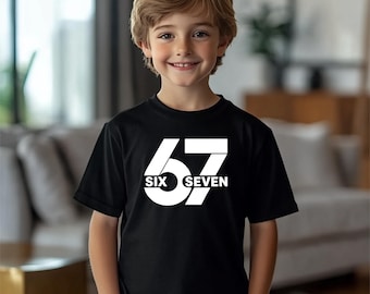 Six Seven Youth T-Shirt, Funny Number Tee