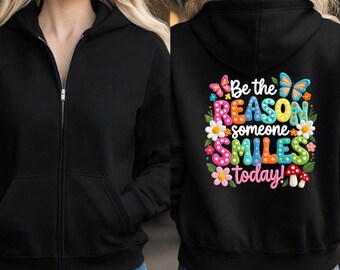 Mental Health Full Zip Hoodie, Motivational Hoodie