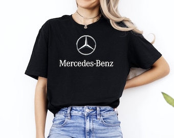 Mercedes Benz Logo T-Shirt, Classic Car Fan Tee