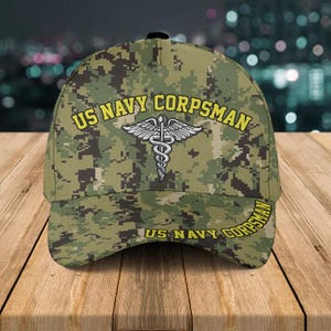 Navy Hospital Corpsman Hat - Etsy