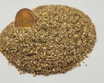 Copeaux de laiton de 3 mm, propres et brillants | Fournitures pour orgonite, bricolage, art et création de bijoux