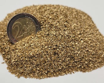 Schone en glanzende messingschaafsel van 2 mm | Orgonite, doe-het-zelf, kunst en sieradenbenodigdheden