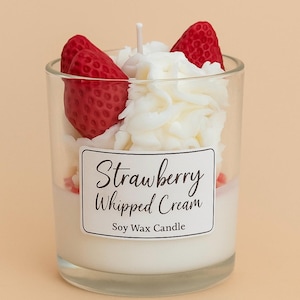 Strawberry Soy Wax Candle