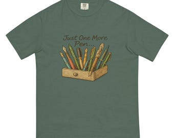 Comfort Colors Pen Lover T-Shirt – Sketchbook Style