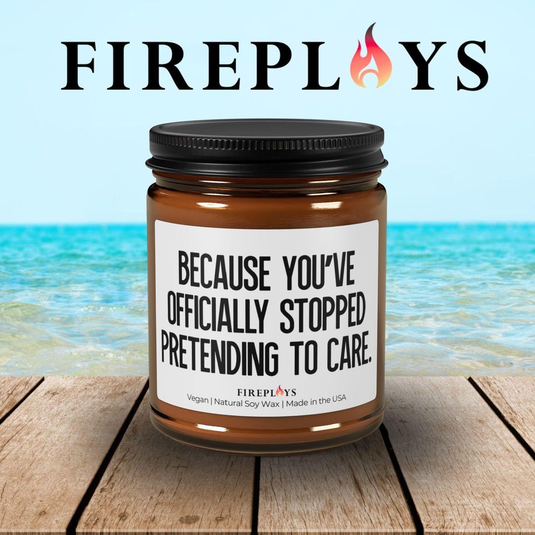 Funny Coworker Gift Funny Office Candle Passive Aggressive Candle ...