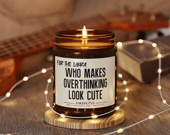 Libra Astrology Bestie Birthday Soy Candle Gift for your cute friend