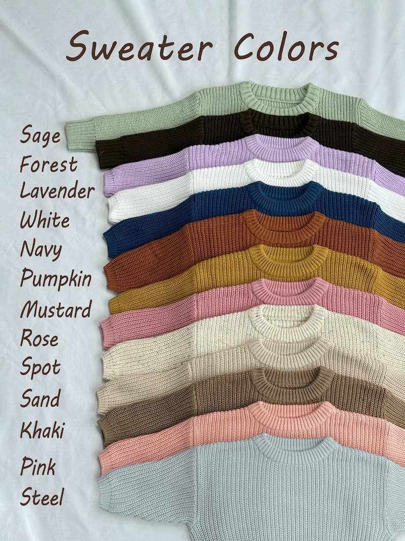 Personalisierter Baby Pullover, Bestickter Baby Pullover, Personalisierter Baby Pullover, Babyparty Geschenk, Weihnachtsgeschenk, Neugeborenen Geschenk Bild 3
