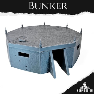 Bunker | Grimdark | Trench Crusade | 3D Printed | 28–32 mm
