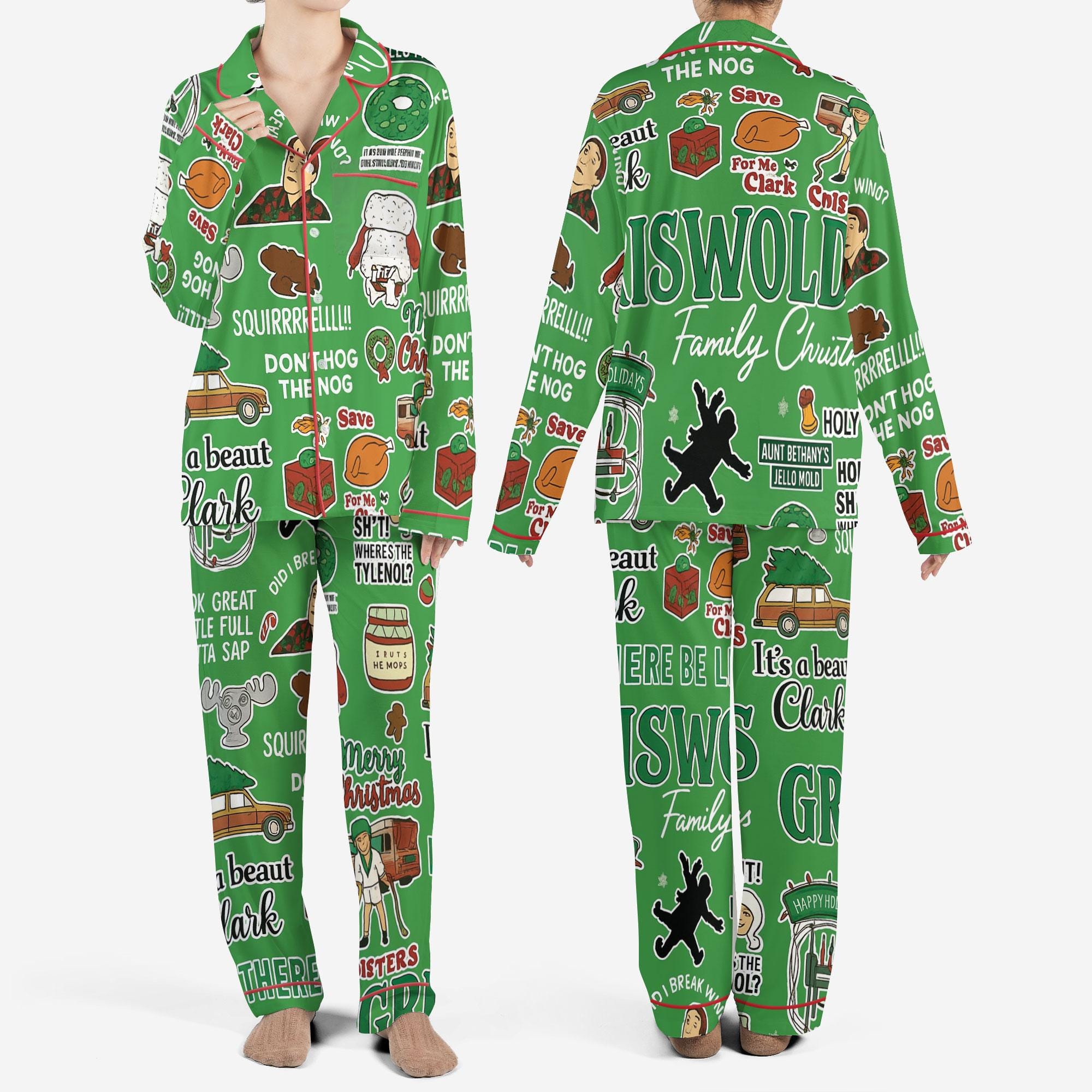 Discover Griswold Christmas Vacation Pajamas Set, Christmas Vacation Pajamas, National Lampoons Christmas Vacation Shirt, Pajamas Family Matching