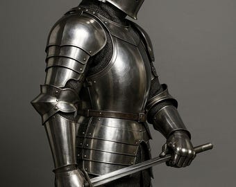 Custom Steel Knight Armor | Wearable Medieval Armor Suit | Renaissance Faire & Collection Display Piece