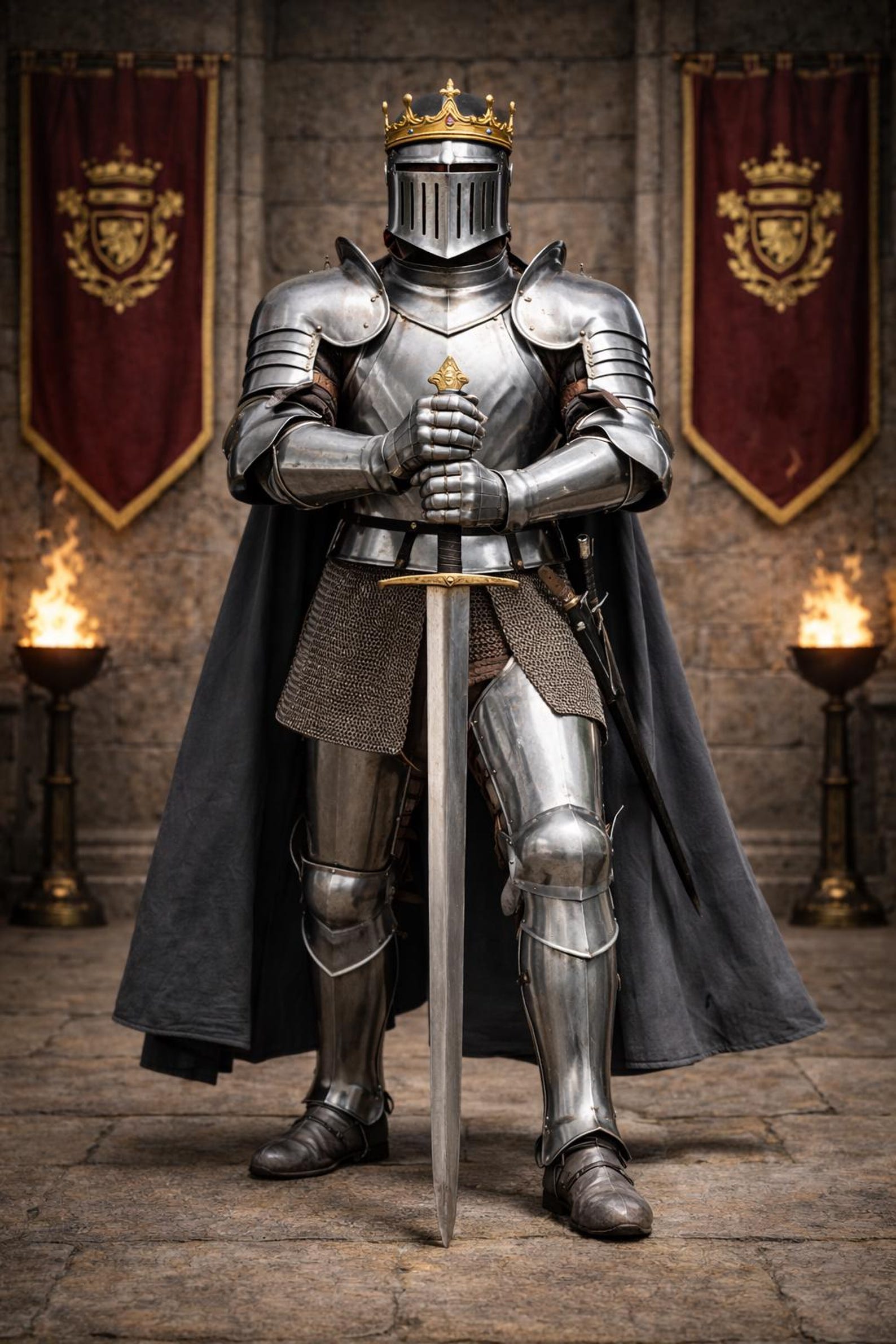 Medieval Wearable Knight Armor | Full Plate Gothic Armor Suit ...