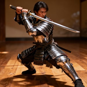 Handmade Samurai Armor | Japanese Yoroi Suit | Wearable Bushido Armor | Cosplay, LARP, Display, Martial Arts, Collectible Armor