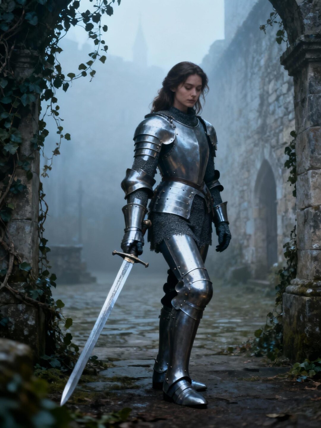 Full Steel Knight Armor Suit | Wearable Medieval Armor | Cosplay, LARP ...