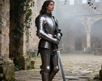 Full Steel Knight Armor Suit | Wearable Medieval Armor | Cosplay, LARP, Reenactment, Collectible Armor, Display Decor