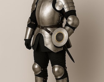 Medieval Full Body Armor Suit – Handcrafted Steel Set | LARP, Cosplay, Collectibles, Renaissance Fair Costume
