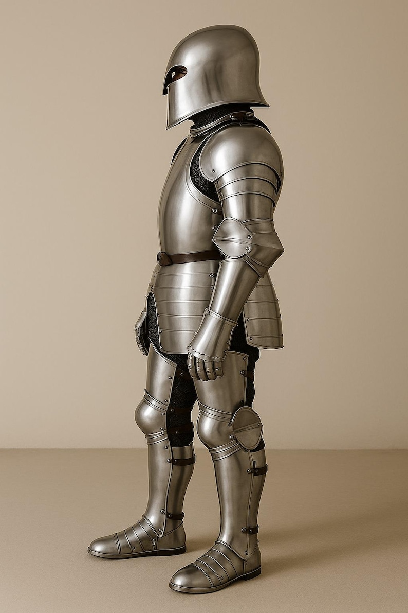 Full Gothic Knight Suit of Armor | Wearable Steel Set, Medieval ...