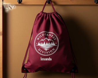 Personalisierte Kordel Rucksack Angepasste Kordel Benutzerdefinierte Turnbeutel, Reise, Party Kordelzug Brautparty Kordelbeutel Hochzeitsgeschenk